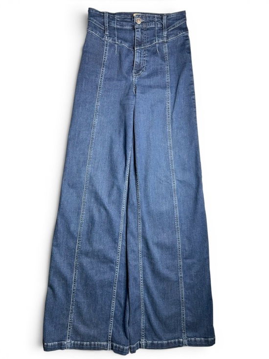 Free People Denim - Free People We The Free Libre Wide Leg Jeans Dark Wash High Rise Sz 27